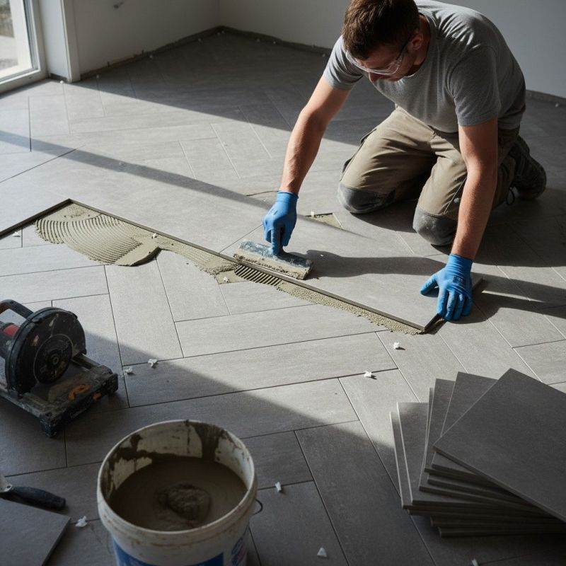 Contact About Tile Floor Installation